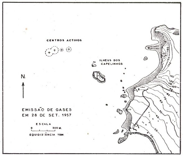 ERUPCIONES VOLCANICAS QUE ORIGINARON LA FORMACION DE ISLAS Fig_a_sept_1957